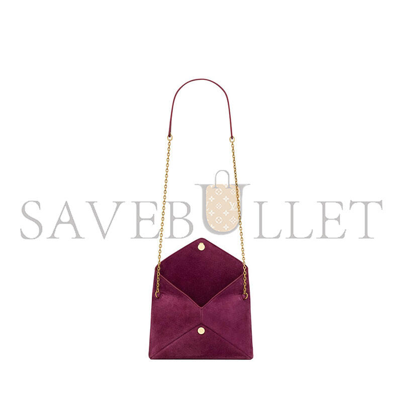 Y51 cassandre small chain pouch in suede 8555691u80w6976 (19*12*3cm)